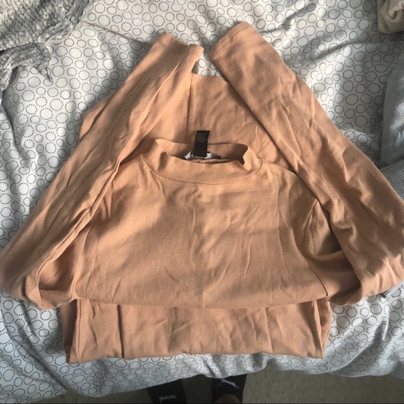 Tan mock dress - Picture 2 of 4